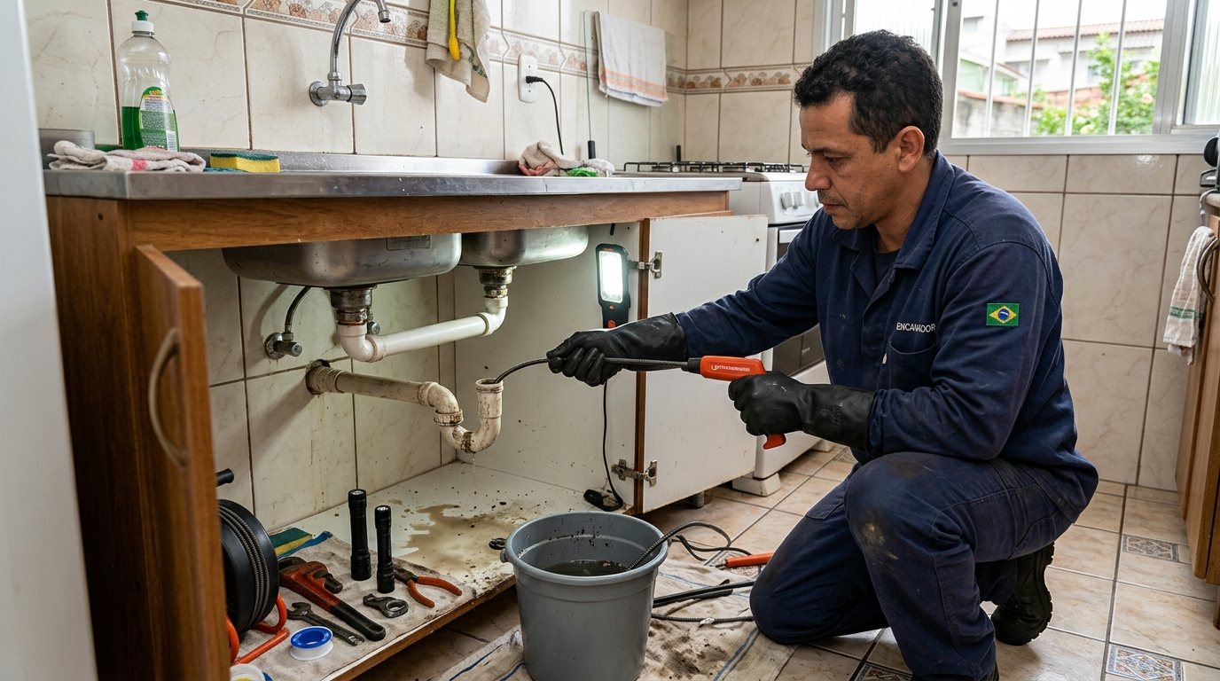 Troca de Encanamento em Ponta Grossa‑PR
